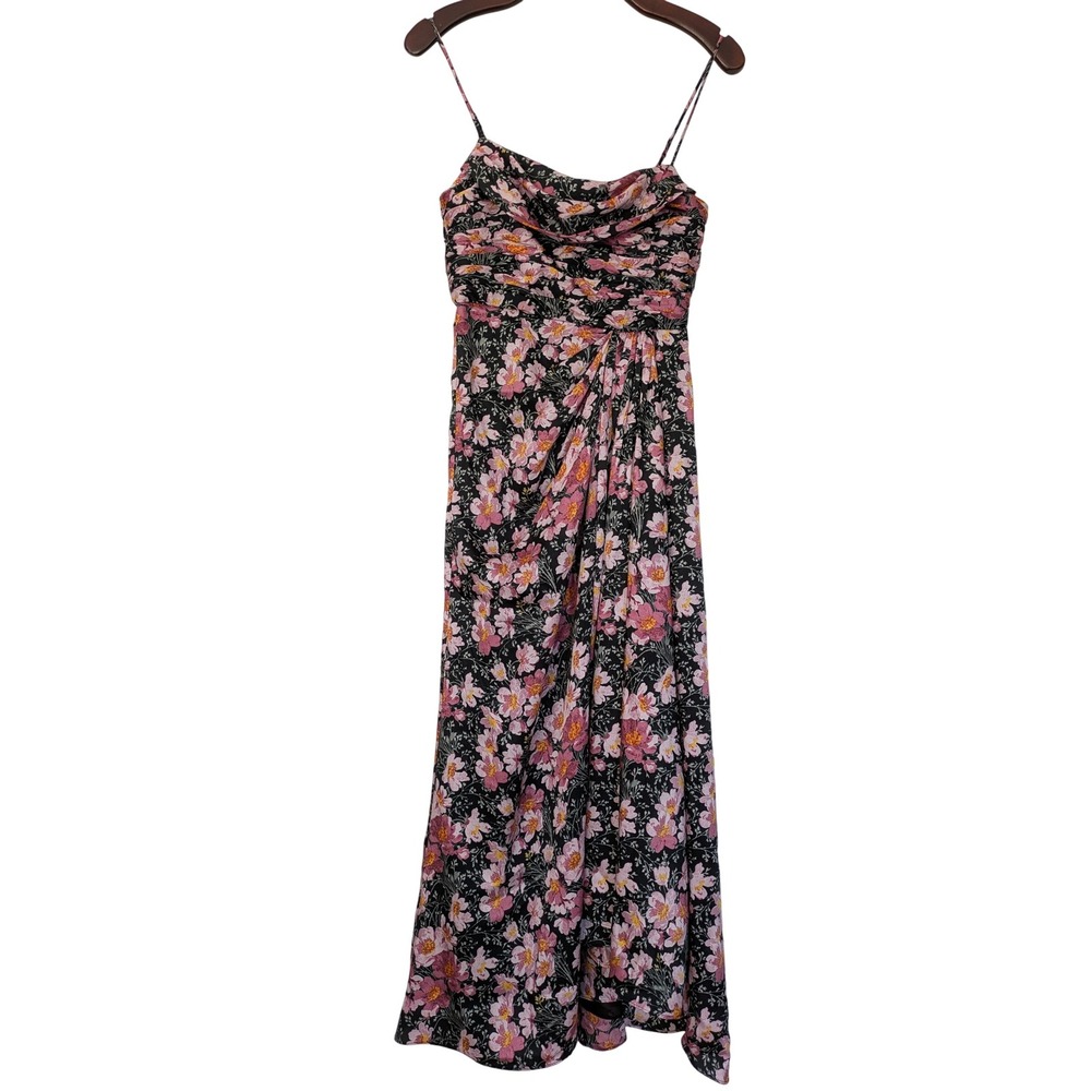 Cinq à‎ Sept Cosmo Flowers Kasia Dress Maxi Size 0 Multi Floral NWT $495